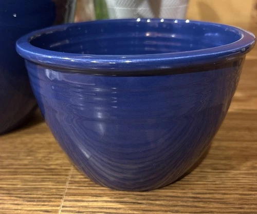 Vintage Fiesta Mixing Bowl #2 Cobalt Blue Fiestaware. “Beautiful Bowl”