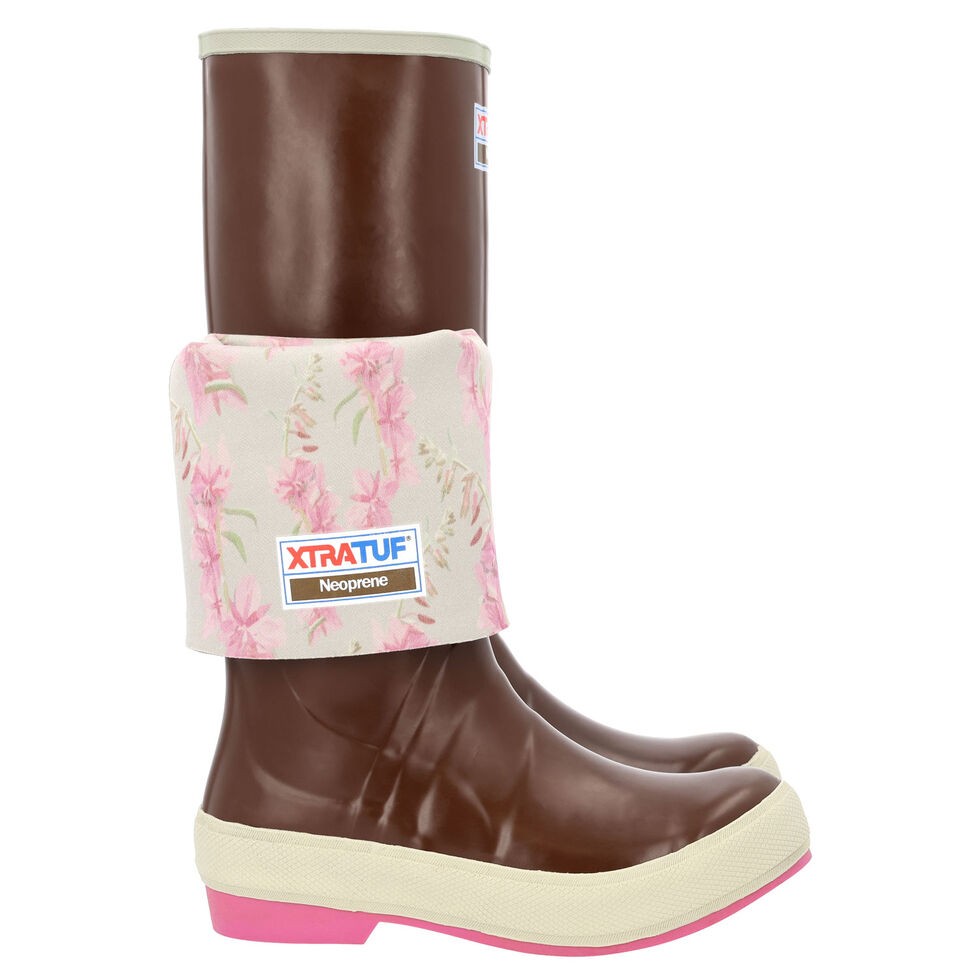 Women's XtraTuf Fireweed 15" Legacy Boots (Color:  Pink- Shoe Width:M)