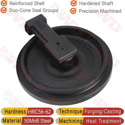2PCS Idler Pulley Fits For JOHN DEERE 35ZTS HITACHI Zaxis 35U ZX35U-5 9154955