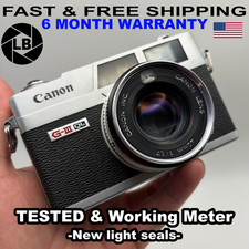 tested CANON Canonet QL17 GIII G3 40mm f 1.7 35mm Film Rangefinder, w/ Warranty