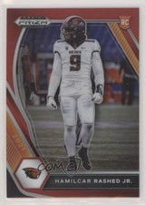 2021 Panini Prizm Draft Picks Red Prizm 136/299 Hamilcar Rashed Jr #141 1u6