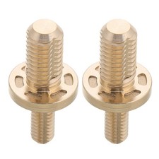 2 Pcs Billiard Stick Connection Screws Pool Cue Joint Connecting