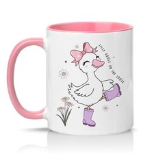 Silly Goose On The Loose Womens 11oz Ceramic Mug Silly Goose Animal Gift
