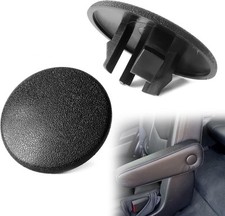 2pcs Armrest Cap Cover Compatible with 07-19 Tahoe Suburban Yukon black