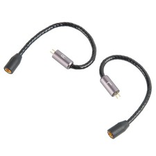 MMCX to 2 Pin 0.78mm Adapter Cable Plugging Unplugging Earphone Cable Line
