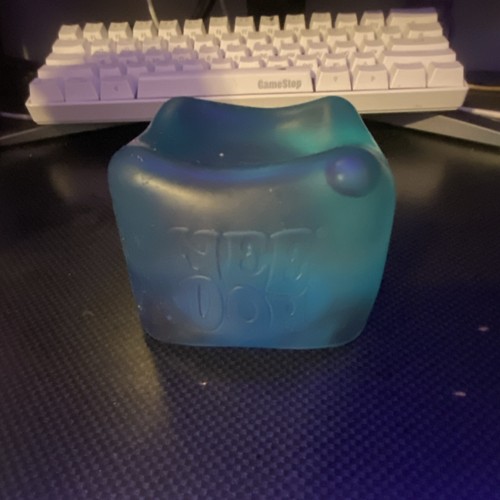 Nee Doh Tear-Resistant Blue Gel Squeeze Ball Stress Reliever