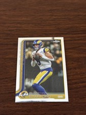 Topps 2025 Chrome Matthew Stafford Rams #169 Base Set Football Card