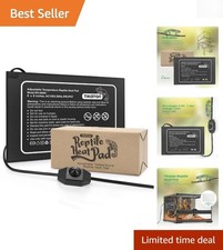 Adjustable Reptile Heat Pad - Under Tank Heater for Optimal Temperature Control
