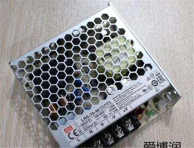 Power Supply Meanwell LRS-75-48 48 1.6A Single Output Switching vv
