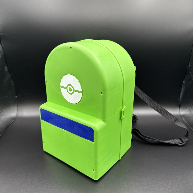 Pokémon Battle Ground Carry Case Green Backpack Play Set With Rock Bridge