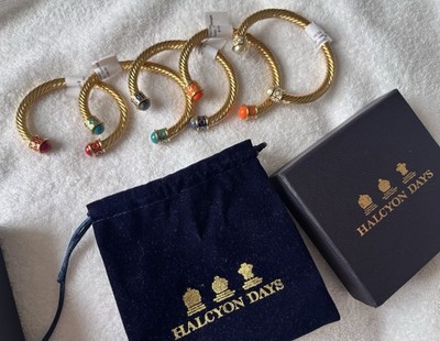(ONE) Halcyon Days salamander torque bangle bracelet ONE ONLY