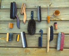 Vintage Brushes - Utility, Shoe Shine, Clothing, Vegetable -Natural  Synthetic