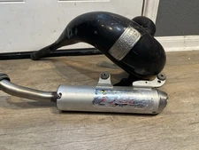 2000 Yamaha Yz250 Pro Circuit Expansion Chamber And Silencer. Damaged