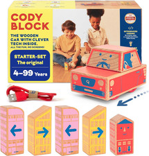 Cody Block Starter Set - STEM Building Blocks for Kids 4 , Screen-Free Fun