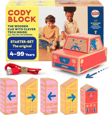 Cody Block Starter Set - STEM Building Blocks for Kids 4+, Screen-Free Fun