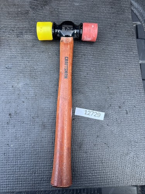 #ad Sears Craftsman USA Nos 2 Sided Rubber Mallet Hammer 12oz 38292 $48.95