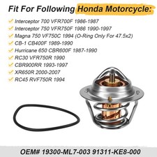 Thermostat For Honda CB400F 600F CBR900RR XR650R VFR700F VFR750F VFR750R VF750C