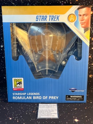STAR TREK LIMITED EDITION ROMULAN BIRD OF PREY - CLOAKED - NIB/UNOPENED 2018 SDC
