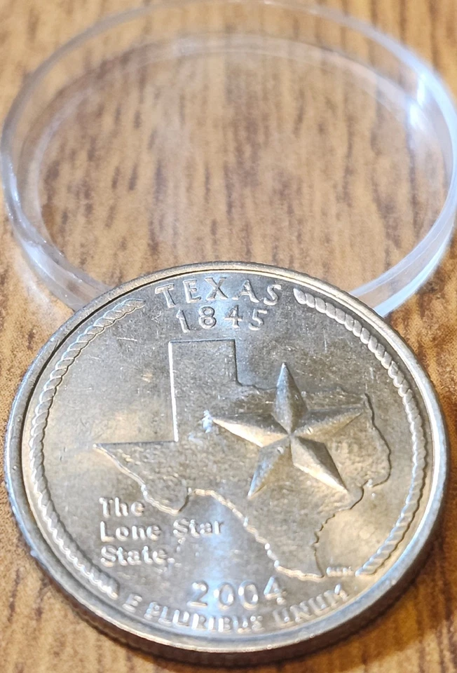 Black Friday Sale - 2004D Texas State Collectible Quarter from Bank Rolls - Image 2 of 4
