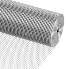 Hardware Cloth 48in x 10ft 19 Gauge 1/2in Mesh Galvanized Wire Garden Fence
