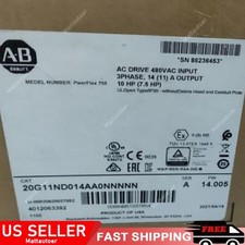 NEW AB 20G11ND014AA0NNNNN PowerFlex 755 AC Free Fast Ship US Free Tax