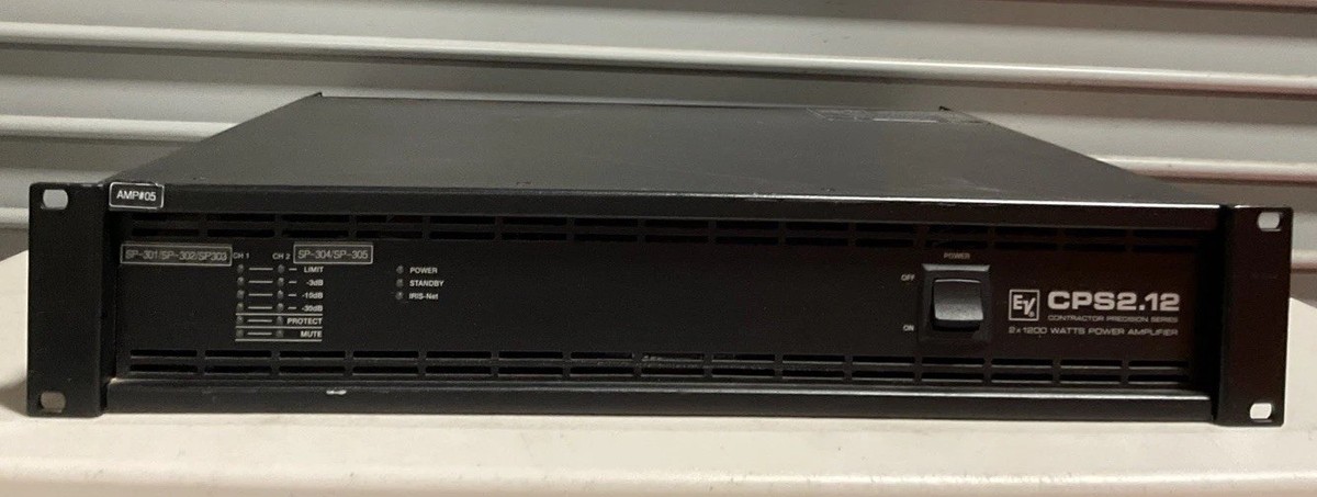 Electro Voice CPS 2.12 Amplifier 2x1200 Watts | eBay