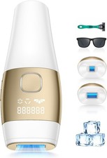 IPL Devices Hair Removal with 5&deg;C Ice Cooling System, 5 Energy Levels, 999,900 F