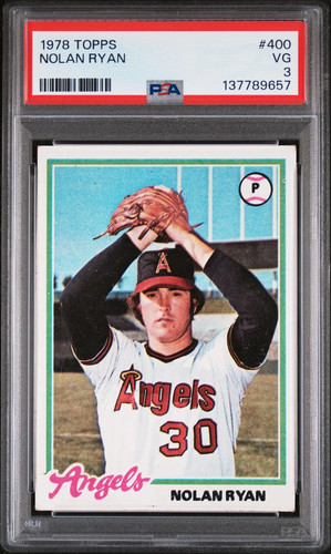 1978 Topps Nolan Ryan #400 PSA 3 VG Angels HOF Vintage Baseball