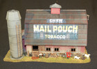Barn Mail Pouch Built & Painted Building Structure HO 1:87 Scale — photo 1