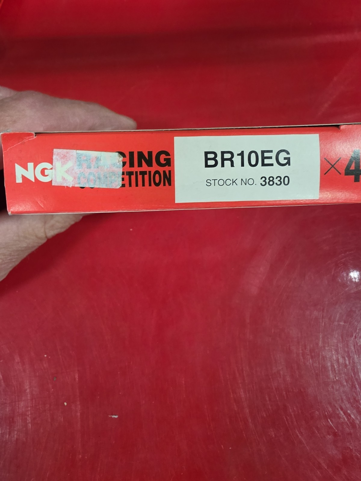 NGK - 3830 - Racing Series Spark Plug BR10EG Solid