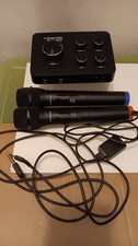 Sound Town SWM15-Pro Mixer Wireless Karaoke System Microphones x2