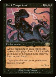 Dark Suspicions #40 Planeshift Rare Enchantment MTG