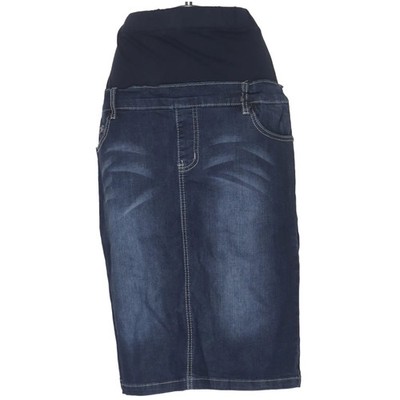 Spoon, Umstandsrock, Größe: L, Blau, Baumwolle/Elasthan, Denim, Damen #YI9