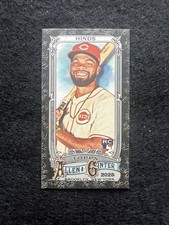 2025 Topps Allen & Ginter - Rece Hinds #126 Black Border Mini (RC) Reds