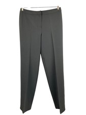 St. John Womens Gray Dress Pants Size 10