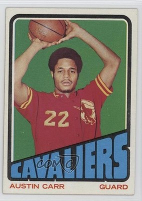 1972-73 Topps Austin Carr #90 Rookie RC 18x4