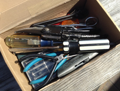 39 pc lot of good pre-owned assorted household hand tools DIY tool kit most USA!