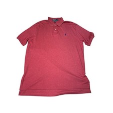 Polo by Ralph Lauren XL Red Polo Shirt Classic Fit Menswear
