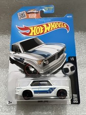 New 2016 Hot Wheels BMW 2002 White BMW Series 1/64 Scale E1