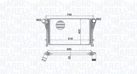Magneti Marelli LadeluftküHler 351319205370 FüR Vw Golf 7 5G1 BQ1 BE1 BE2 Passat