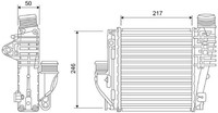 Valeo 818290 LadeluftküHler LLK TurboküHler KüHler