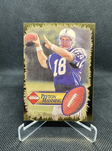 1998 Collector's Edge 1st Place Peyton Manning Rookie Gold Refractor SP