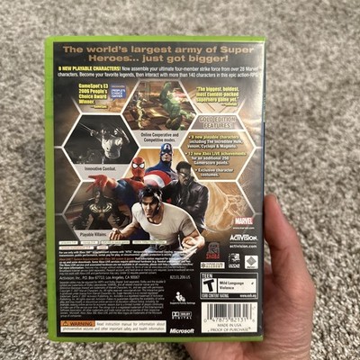Marvel Ultimate Alliance Gold Edition Xbox 360 Free Shipping