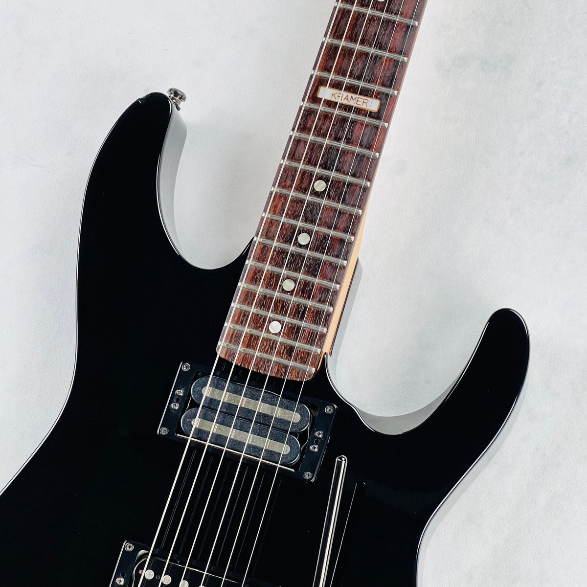 Kramer USA ブラックエレキギター（1989年購入） Kramer American Sustainer Rosewood Fingerboard 1989 - Black | eBay