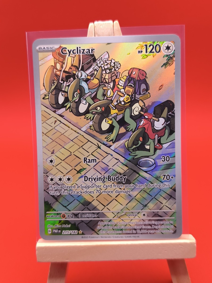 Cyclizar 215/182 Paradox Rift Illustration Full Art Holo Pokemon