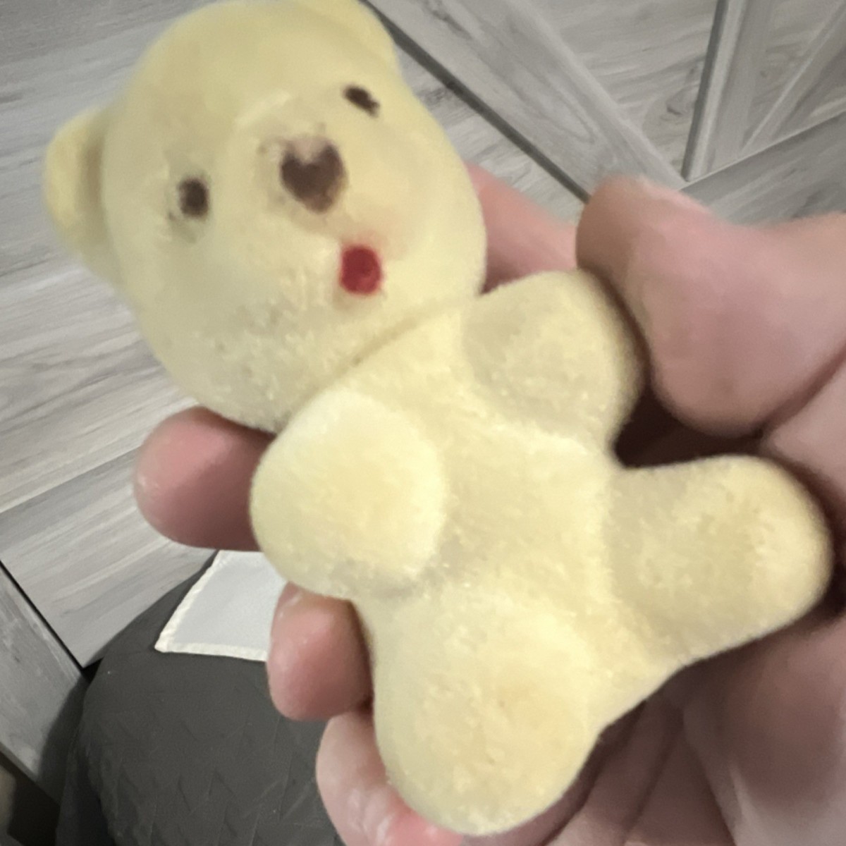 Avon Fuzzy Bear Sweet Honesty Collectible Perfume Bottle 1 FL OZ