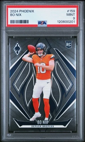 2024 PANINI PHOENIX #159 BO NIX ROOKIE RC PSA 9