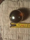 Vintage Transparent AMBER SHOOTER Vintage Marble 1 1/4" — photo 5