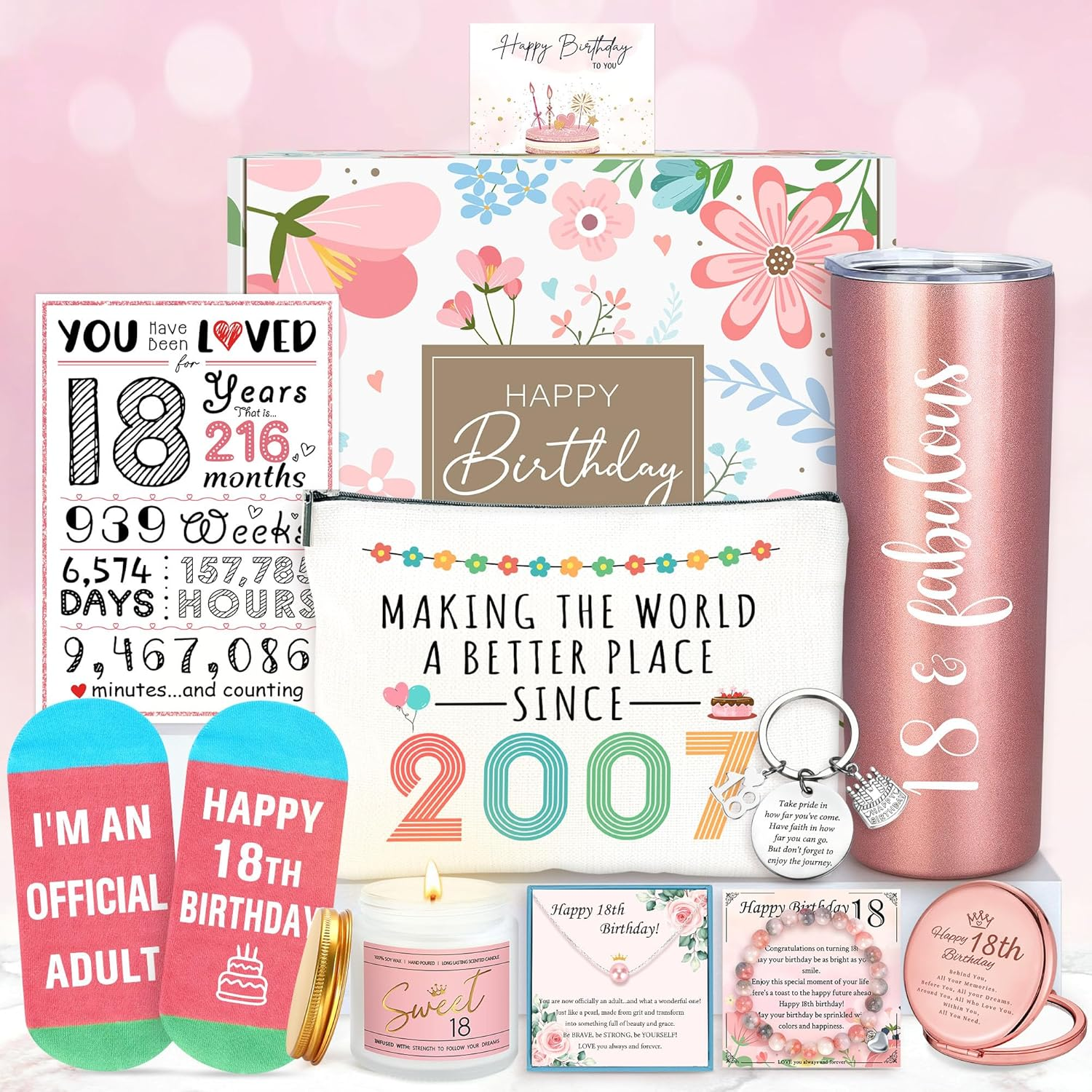 18Th Birthday Gifts for Girls Trendy 18 Year Old Girl Birthday Gifts for 18 Year