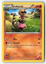 Krokorok 61/98 Uncommon Emerging Powers Pokemon Moderately Played